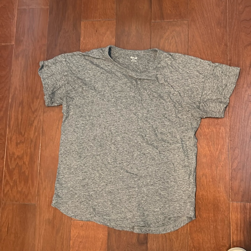 Madewell grey gray Short Sleeve Tee women’s L